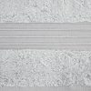 Aura minőségi törölköző egyiptomi pamutból és modálból Ezüst 50x90 cm