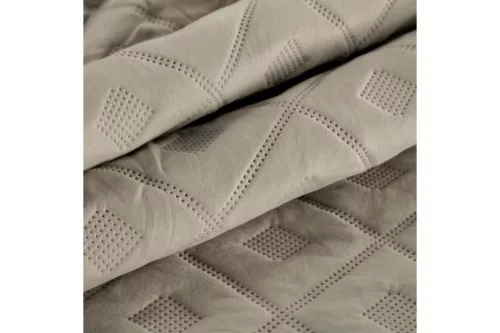 Alara6 mikroszálas ágytakaró Sötét bézs 200x220 cm