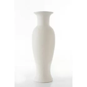 Riso2 kerámia váza Krémszín 14x14x40 cm