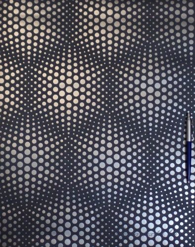 Symphony J50609 tapéta (Vasarely minta fekete)