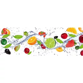FRUITS öntapadós konyhai poszter, 180x60 cm