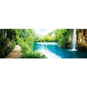 RELAX IN FOREST öntapadós konyhai poszter, 180x60 cm