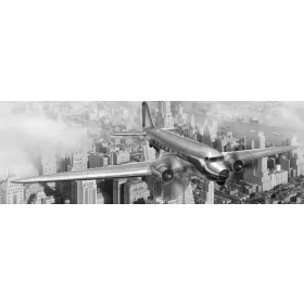 AIRPLANE öntapadós konyhai poszter, 180x60 cm