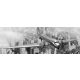 AIRPLANE öntapadós konyhai poszter, 180x60 cm