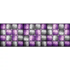 METAL TILES öntapadós konyhai poszter, 180x60 cm