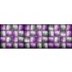 METAL TILES öntapadós konyhai poszter, 180x60 cm