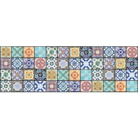 VINTAGE TILES öntapadós konyhai poszter, 180x60 cm