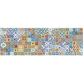PORTUGAL TILES öntapadós konyhai poszter, 180x60 cm