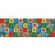 LISBOA TILES öntapadós konyhai poszter, 180x60 cm