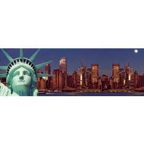 STATUE OF LIBERTY öntapadós konyhai poszter, 180x60 cm