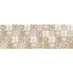 VINTAGE BEIGE TILES öntapadós konyhai poszter, 180x60 cm