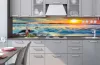 SUNSET öntapadós konyhai poszter, 260x60 cm