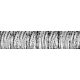BLACK AND WHITE GRASS öntapadós konyhai poszter, 260x60 cm