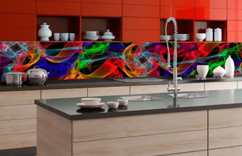 ELEGANCE LINES öntapadós konyhai poszter, 350x60 cm