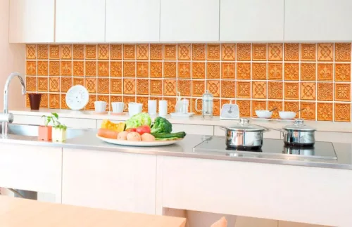 GRANITE TILES öntapadós konyhai poszter, 350x60 cm