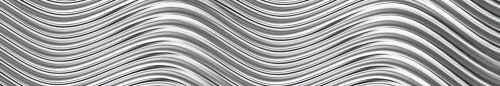 SILVER RIPPLING öntapadós konyhai poszter, 350x60 cm