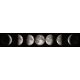 MOON PHASES öntapadós konyhai poszter, 350x60 cm