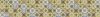 ORNAMENTAL TILES YELLOW öntapadós konyhai poszter, 350x60 cm