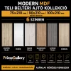 Modern dekorfóliás MDF teli beltéri ajtó kollekció 6 színben – PrimeGallery