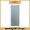 CanDo DELUXE 6 légkamrás bukó-nyíló PVC erkélyajtó – 88x208 cm