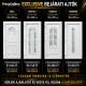 CanDo Exclusive műanyag bejárati ajtók Ibiza Korfu 8 Korzika Tenerife több méretben - PrimeGallery