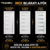 CanDo Inox PVC bejárati ajtó árak California Alaszka Texas 98x208 cm