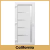 CanDo Inox California PVC bejárati ajtó fehér 98x208 cm kilinccsel és zárbetéttel