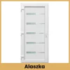 CanDo Inox Alaszka PVC bejárati ajtó fehér 98x208 cm kilinccsel és zárbetéttel
