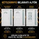 CanDo Salamanca Ibiza Korzika kétszárnyú PVC bejárati ajtók 138x208 cm árak és méretek