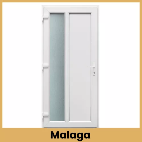 CanDo Medium Malaga PVC bejárati ajtó 98x208 cm fehér
