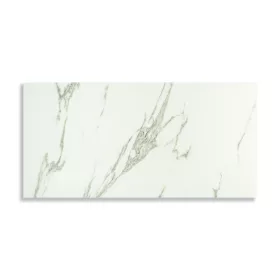   Öntapadós PVC csempepanel, 4db-os csomag, Csontfehér-barna márvány, 30 x 60 cm