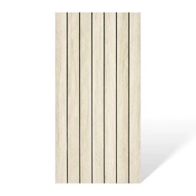   Öntapadós PVC dekorpanel, 4db-os csomag, világos barna lambéria minta, 30 x 60 cm