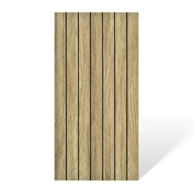   Öntapadós PVC dekorpanel, 4db-os csomag, pácolt tölgy lambéria minta, 30 x 60 cm