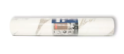 Öntapadós PVC panel,  280 x 60 cm, Fehér-szürke márvány