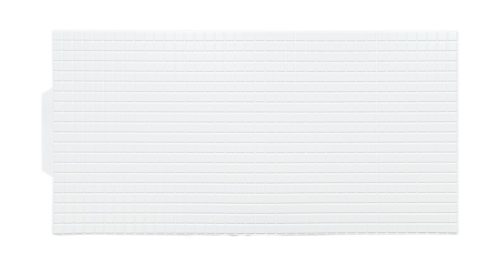 3D PVC falpanel Fényes  fehér mozaik 2x2 cm mintás
