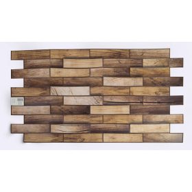 3D PVC falpanel Mogyorófa mintás