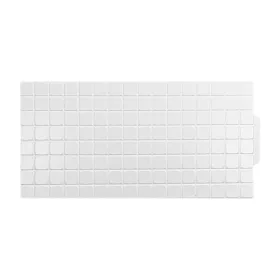 3D PVC falpanel Fehér 6x6 cm-es négyzet mintás