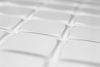 3D PVC falpanel Fehér 6x6 cm-es négyzet mintás