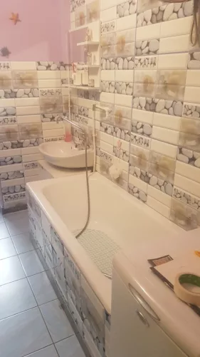 3D PVC falpanel Tengeri frissesség mintás