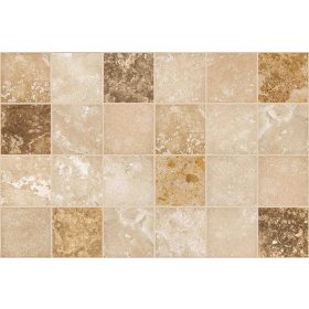 3D PVC falpanel Tile Marble brown, 60 cm magas,
