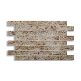 3D PVC falpanel Stone Hebron, 60 cm magas,