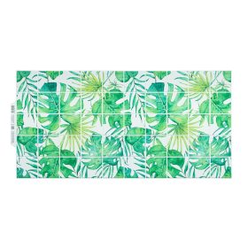 3D PVC falpanel Monsztera mintás