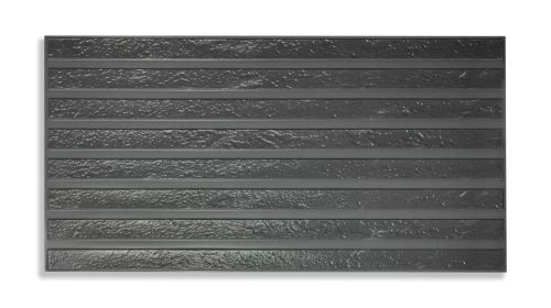 3D PVC falpanel "Black Granite" fekete gránit