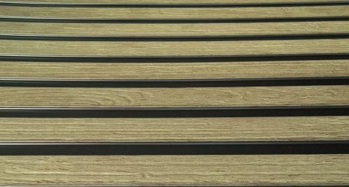 3D PVC falpanel "Rail Oak" vasúti tölgy