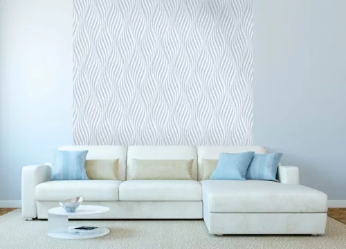 Dimex tapéta, Szürke hullám mintás, 7,5m2/tekercs