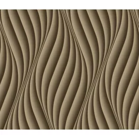 Dimex tapéta, Barna hullám mintás, 7,5m2/tekercs