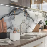 Csempematrica, öntapadós 3D PVC falpanel