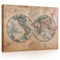 Világ térképei vászonképek