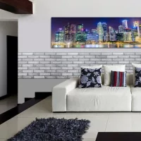 3D PVC falpanelek - beltéri megoldások