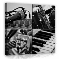Zene vászonképek